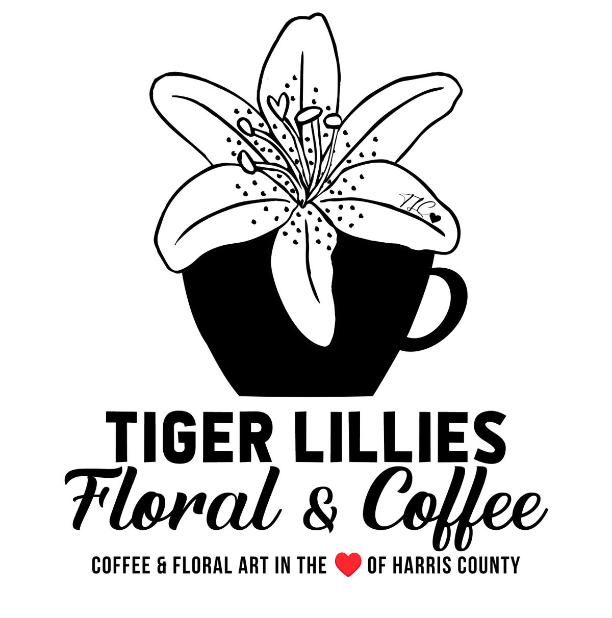 Tiger Lillies Floral and Coffee Menu